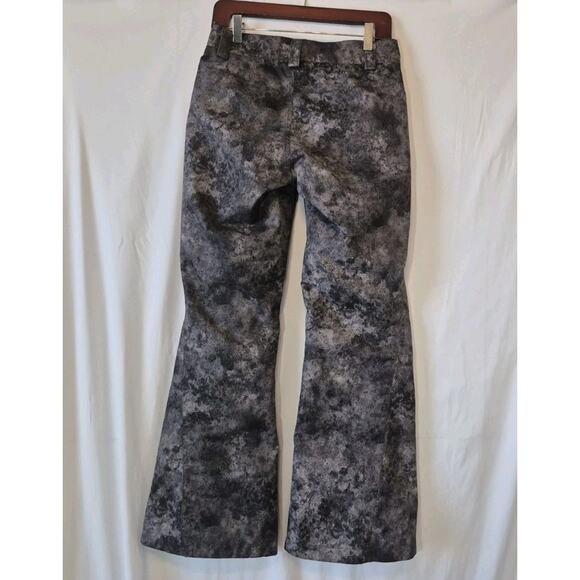 The North Face Womens Gray Black Abstract Snow Ski Sally Pants XS - Picture 6 of 8